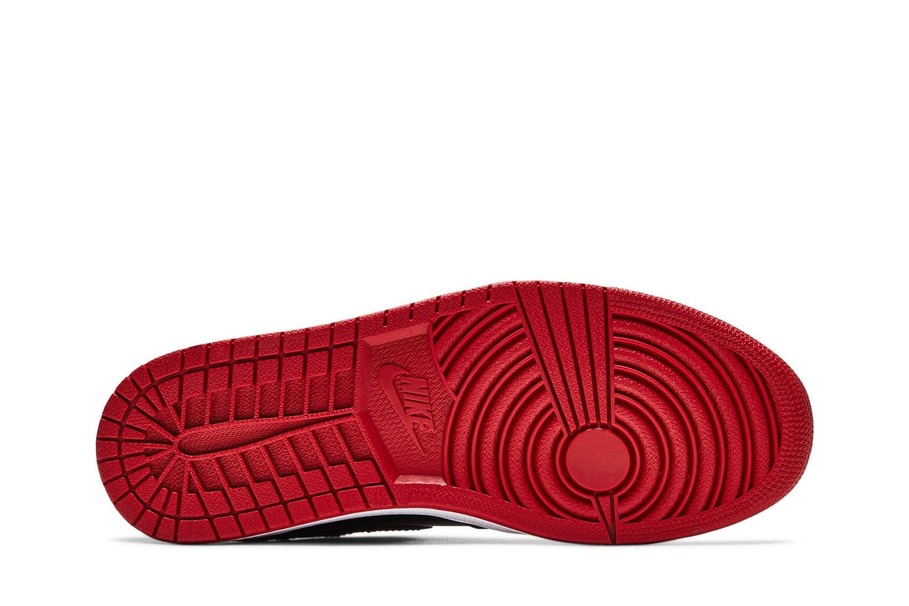Tênis Air Jordan 1 High Patent Bred Vermelho