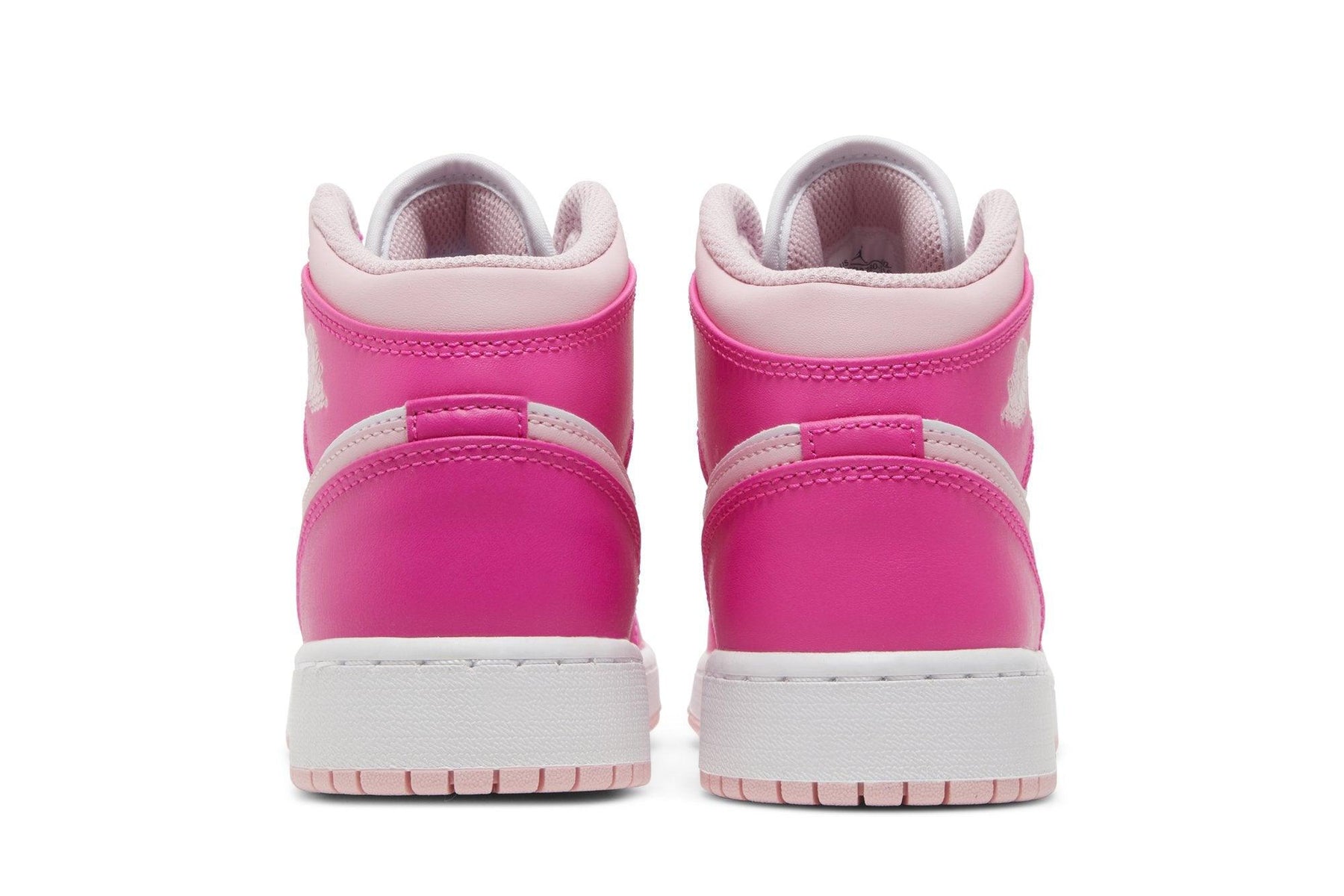 Tênis Air Jordan 1 Mid GS Fierce Pink Rosa