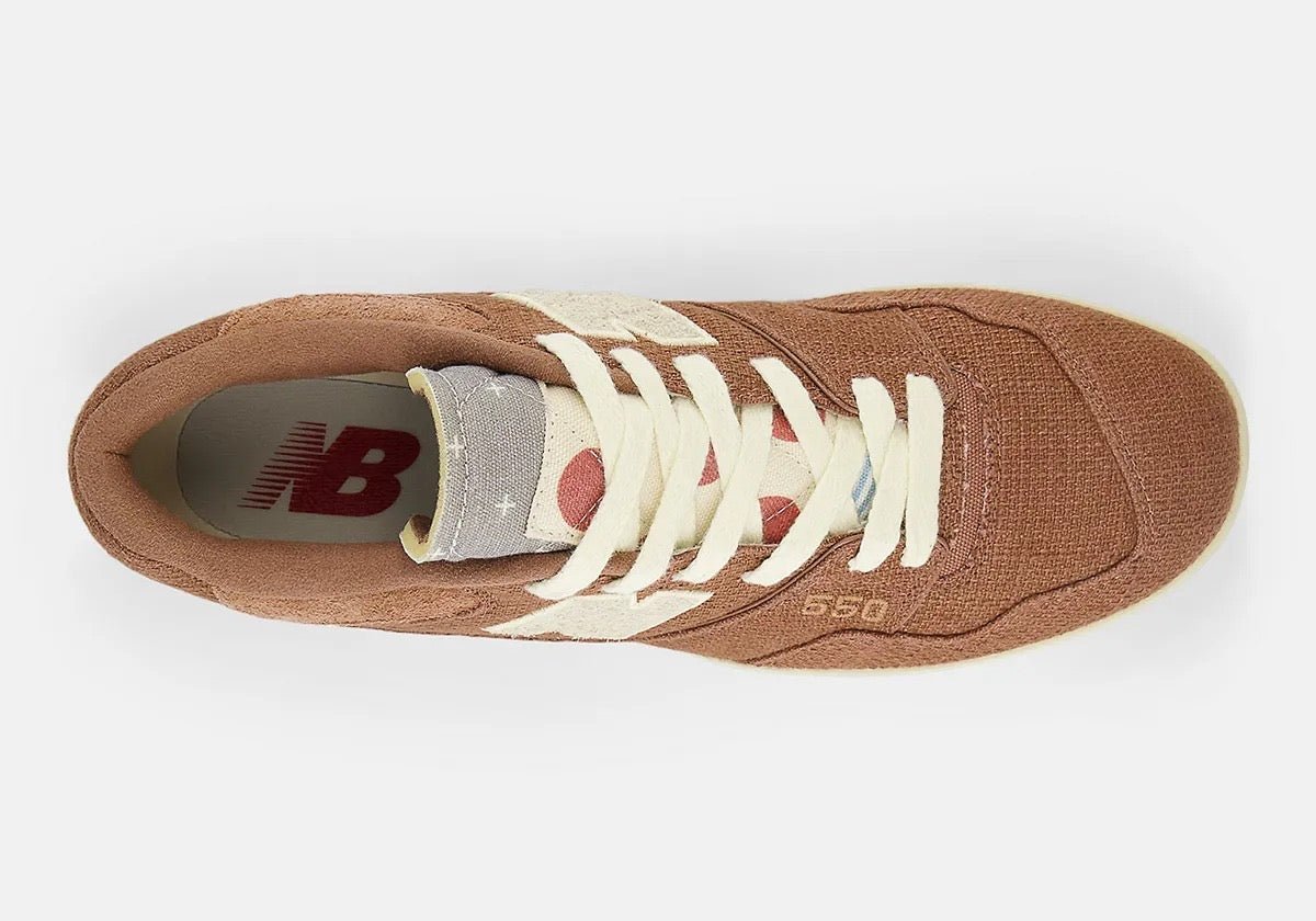 Tênis New Balance 550 Sashiko Pack Pecan Marrom