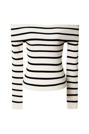 Blusa Canelada Faustina Ombro a Ombro
