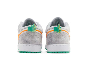Tenis Air Jordan 1 Low GS Rabbit Cinza