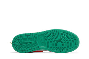 Tenis Air Jordan 1 Low GS Rabbit Cinza