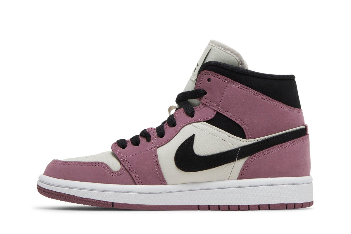 Tênis Air Jordan 1 Mid SE Berry Pink Rosa