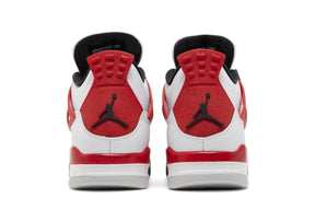 Tênis Air Jordan 4 Retro Red Cement Branco
