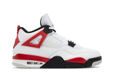 Tênis Air Jordan 4 Retro Red Cement Branco