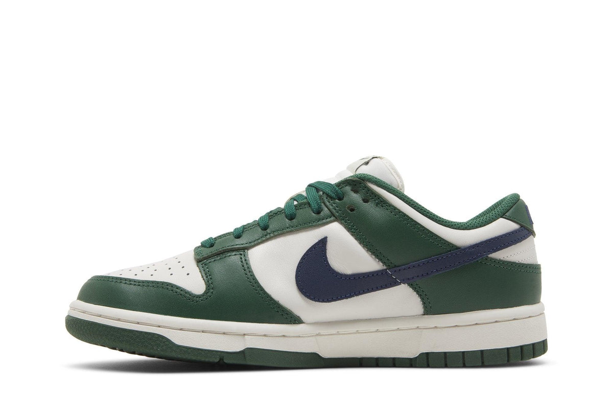 Tênis Nike Dunk Low Gorge Green Midnight Navy Verde