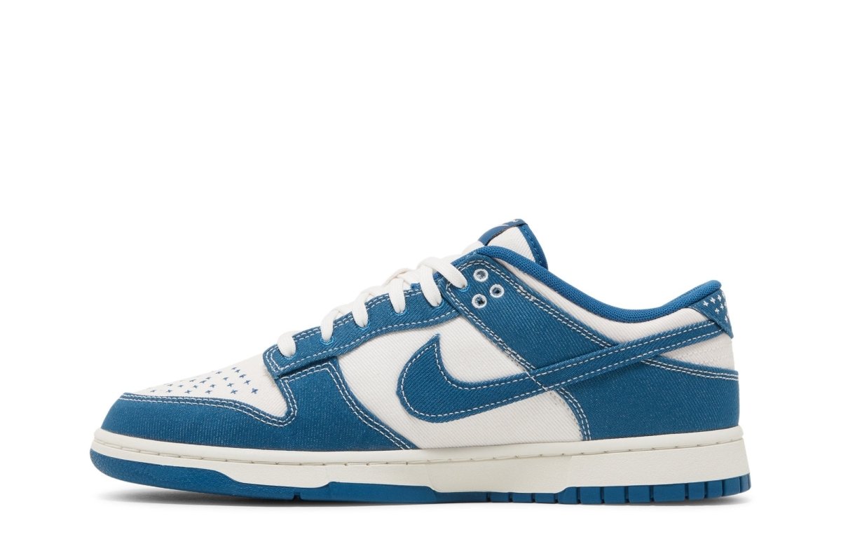 Tênis Nike Dunk Low Sashiko Industrial Blue Azul