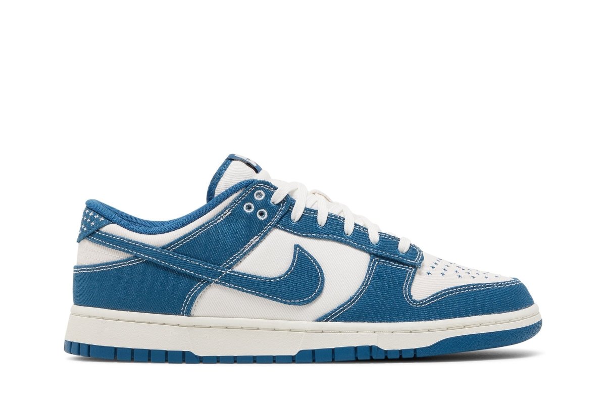 Tênis Nike Dunk Low Sashiko Industrial Blue Azul